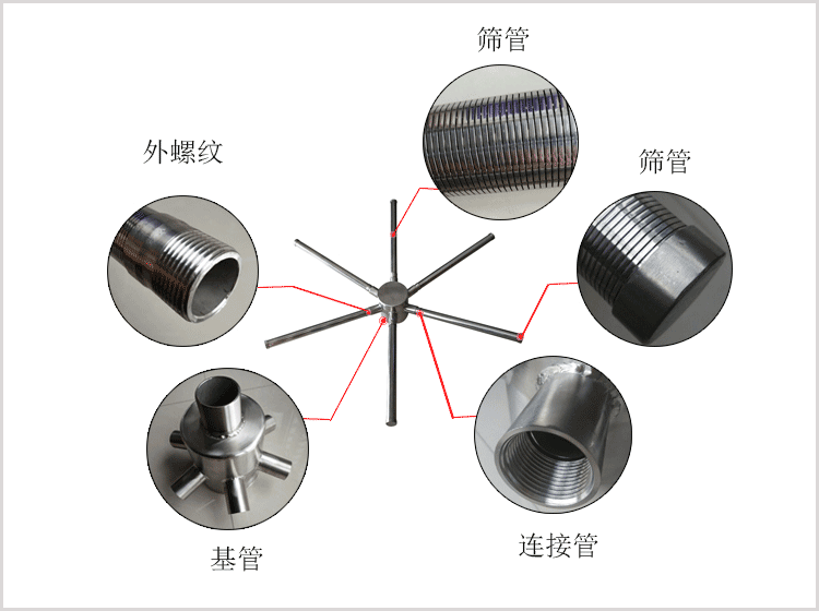 不銹鋼中排布水器